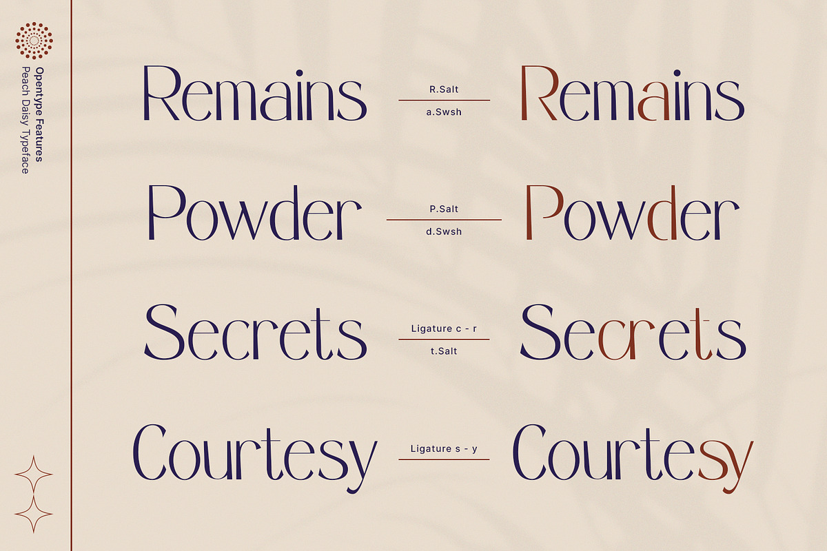Peach Daisy, a Sans Serif Font by Nathatype (Photo 8 of 10)
