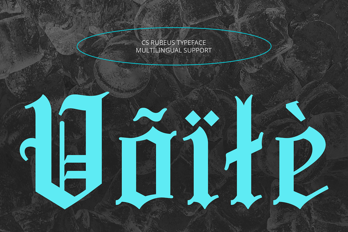 CS Rubeus – Old English Font, a Blackletter Font by Craft Supply Co. (Photo 7 of 8)