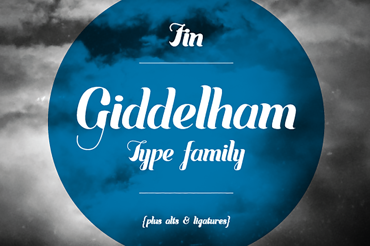 Giddleham Family - Display Font