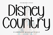 Disney Country, a Sans Serif Font by InermediaSTUDIO (Thumbnail 1 of 8)