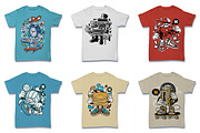 Cartoon Vector Tshirt Design Bundle, an Illustration by roach_graphic (Thumbnail 21 of 22)