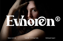 Evhoren - Serif Bold Font