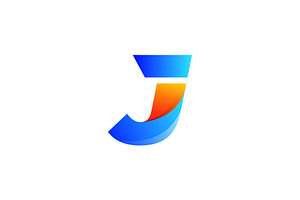 J Letter Mark Logo