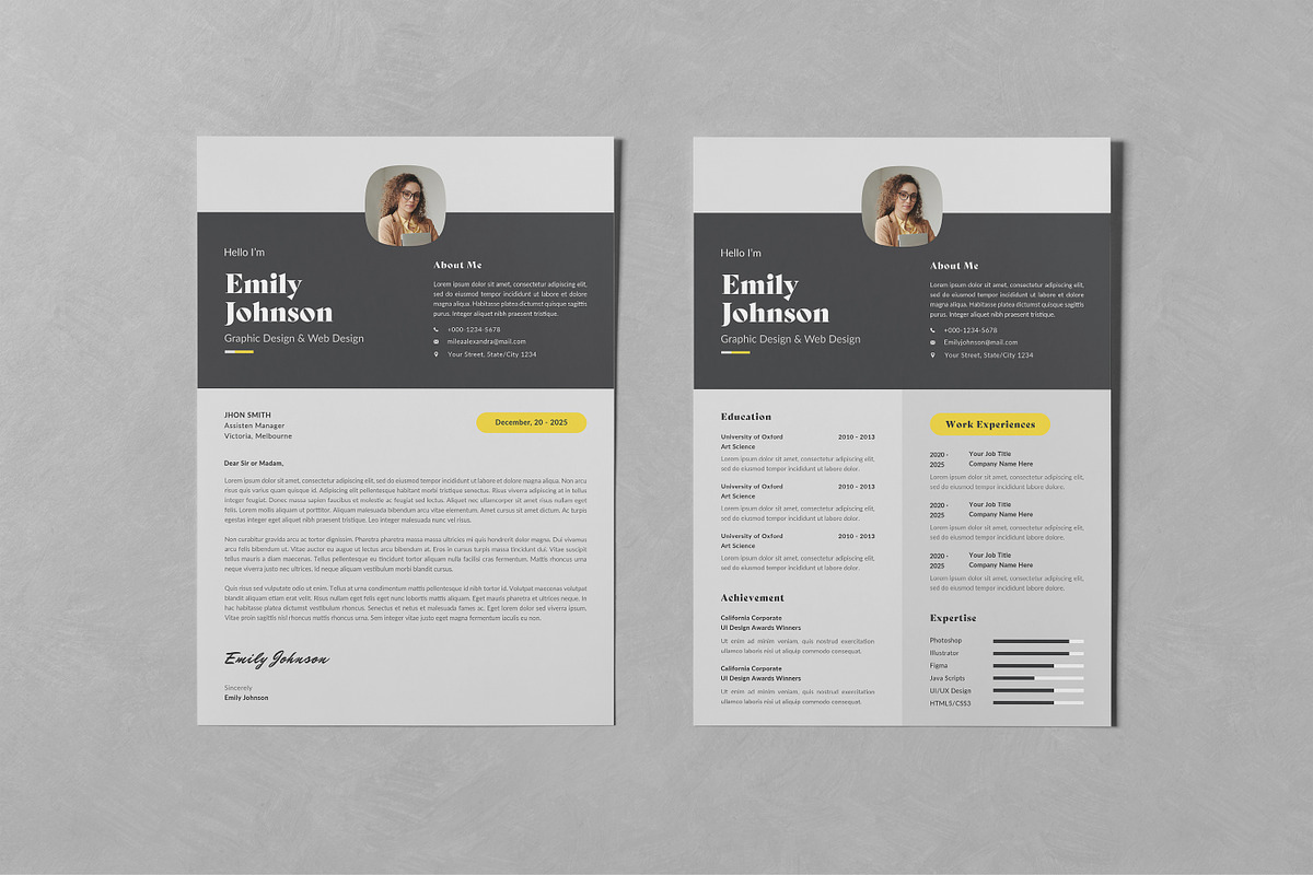 Resume/CV – Vol. 10.2, a Resume Template by kdadan. (Photo 2 of 4)
