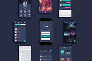 chitchat (Chatting App UI), an UI Kit Template by Rebound  (Thumbnail 6 of 6)