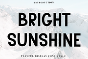 Bright Sunshine, a Script Font by InermediaSTUDIO (Thumbnail 1 of 8)