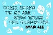 Casual Blocks Font, a Font by M.C. Iglesias (Thumbnail 1 of 6)