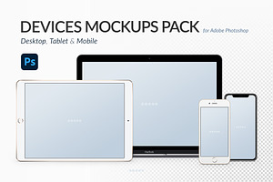 Devices Mockups Pack | PS