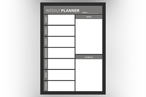 Weekly Planner Sheet Design-30