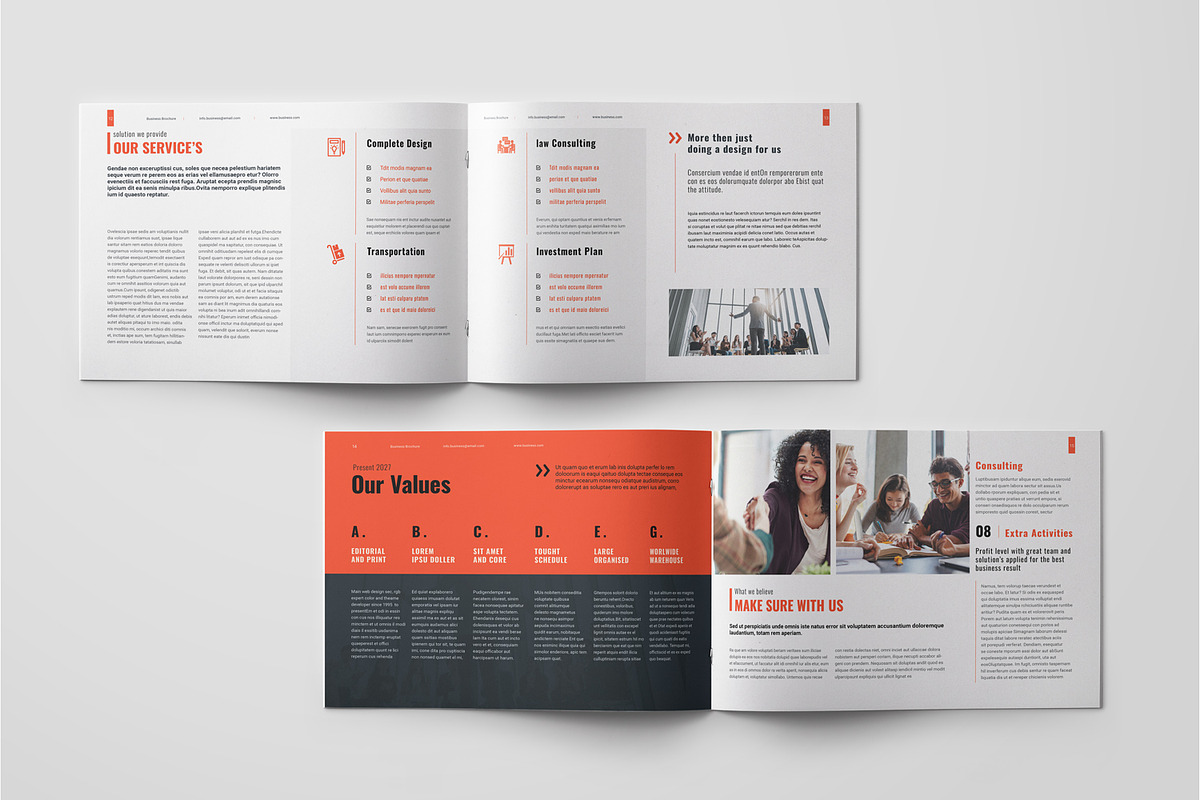 Landscape Brochure, a Brochure Template by Elite_Standard (Photo 4 of 5)