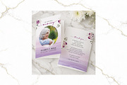 Funeral Bifold Program Canva FR009, a Brochure Template by TyphoonStudio (Thumbnail 1 of 9)