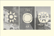Rising Rā - 50 Hand Drawn Suns, a Decorative Illustration by Madeline ODonoghue Design (Thumbnail 7 of 11)