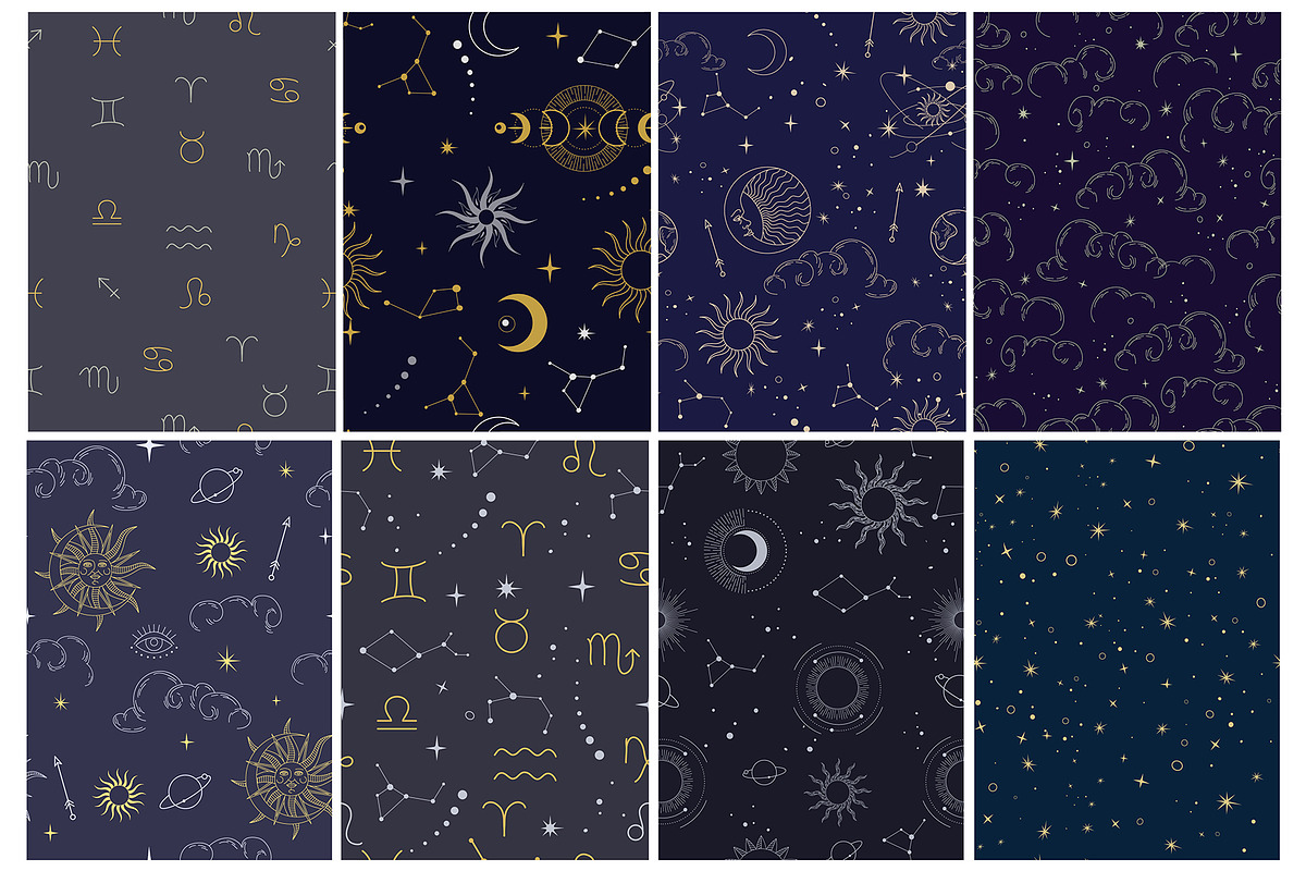 Celestial collection, a Decorative Illustration by Merfin (Photo 12 of 14)