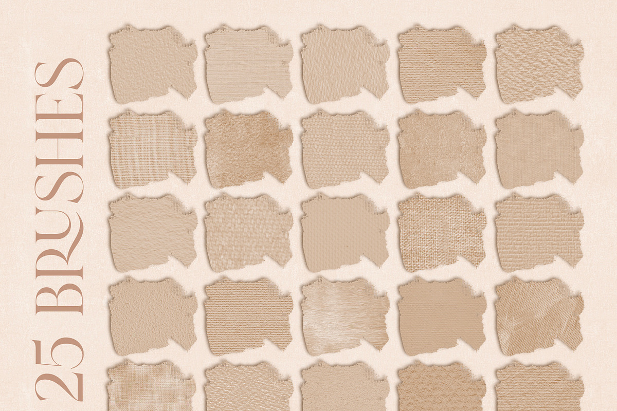 Canvas Texture Brushes for Procreate