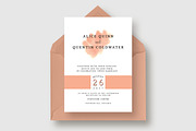 Stylish Blush Wedding Suite, an Invitation Template by Knotted Design (Thumbnail 2 of 4)