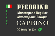Trattoria Font Collection, a Font by hudlow (Thumbnail 5 of 5)