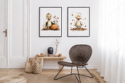 Whimsical Autumn Goose Clipart, a Seasonal Illustration by Canvas Craft (Thumbnail 7 of 10)