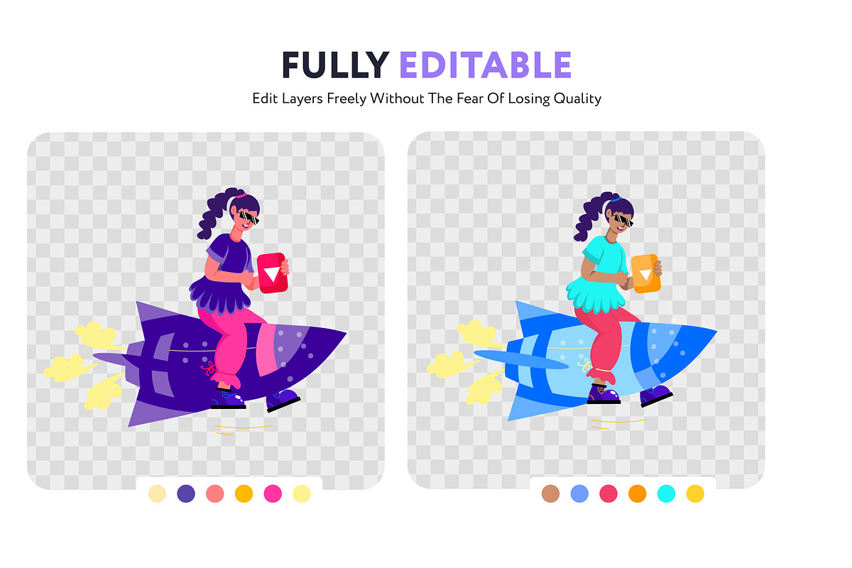 Marketing Illustrations, a Person Illustration by Prosymbols (Photo 3 of 8)