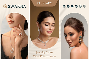 Swarna Jewelry Store WordPress Theme, a WordPress Template by ThemesRain