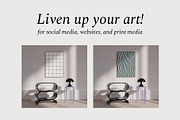 Frame Mockup Bundle NOAH, a Print Template by Bonumo (Thumbnail 9 of 13)