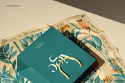 Scarf Headband Paper Bag Mockup, a Mask Mockup by creatsy5 (Thumbnail 4 of 6)
