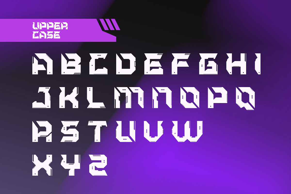 Vexon - Futuristic Display Font, a Sans Serif Font by Flawless And Co (Photo 6 of 10)