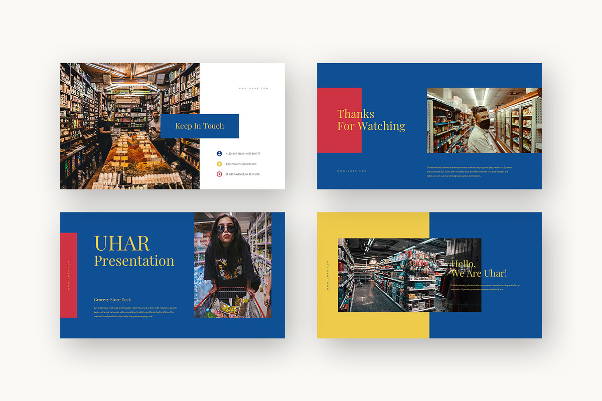 Uhar : Grocery Store Google Slides, a Presentation Template by Punkl Camp (Photo 9 of 16)