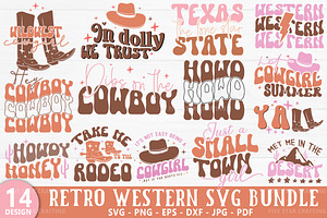 Western SVG Design Bundle