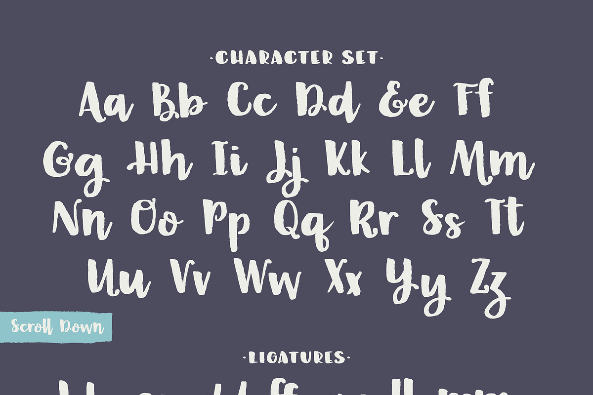 Butterbell & Toast Textured Font Duo preview 2