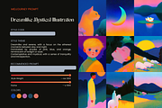 Dreamlike Mystical Midjourney Prompt, a Decorative Illustration by Artimind Studio (Thumbnail 2 of 8)