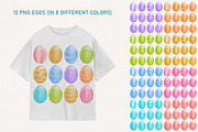 Easter Colorful Time- Spring Holiday, a Seasonal Illustration by Vaniuta_Art (Thumbnail 5 of 9)