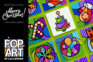 MERRY CHRISTMAS! Pop Art Collection