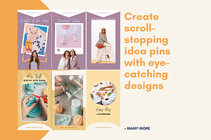 Pinterest Idea Pin Templates