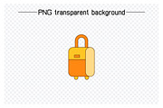 Luggage and Travel Bag Icons, an Icon by Designfour (Thumbnail 3 of 6)