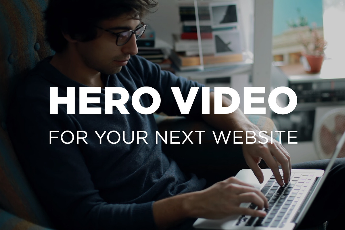 Hero Footage website - optimized., a Mac Mockup by Footag