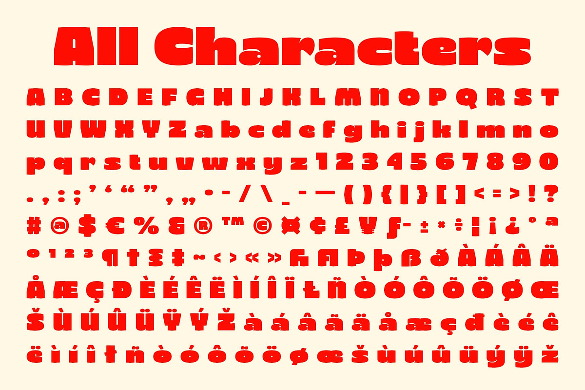 CS Monday – Bold Font, a Sans Serif Font by Craft Supply Co. (Photo 8 of 8)