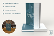 3D Book Mockup for Adobe Dimension, a Books & Magazine Mockup by Silver Moon Design School (Thumbnail 2 of 3)