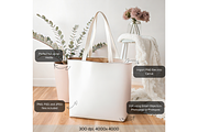 Organic Grocery Tote Bag Template, a Product Mockup by MockupWizard (Thumbnail 2 of 5)