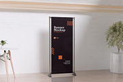 Banner Mockup Bundle Set, an Advertising Mockup by Rielismee (Thumbnail 2 of 5)
