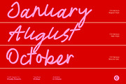 CS Boya – Monoline Script Font, a Script Font by Craft Supply Co. (Thumbnail 4 of 8)