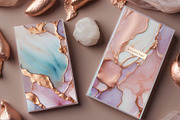 Rose Gold Marble Alcohol Ink Texture, a Texture Graphic by by creative paper (Thumbnail 5 of 11)
