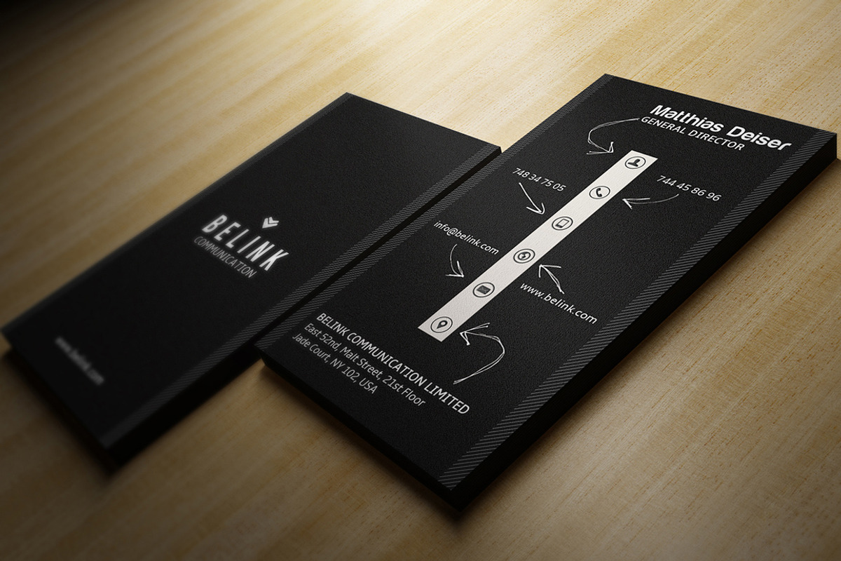 Unlimited Business Cards Bundle, a Business Card Template by Marvel (Photo 31 of 204)