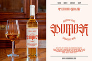 Nocthira Blackletter Font, a Blackletter Font by Heinzel Std (Thumbnail 10 of 10)