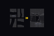 Damaged Acrylic Textures, a Texture Graphic by BORT GRAPHIC (Thumbnail 6 of 8)