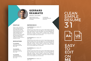 Resume Template 31