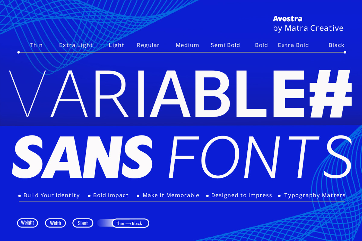 Avestra, a Sans Serif Font by Matra Creative (Photo 4 of 11)