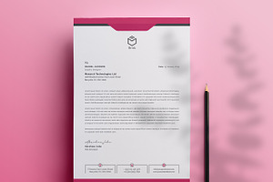 Clean Letterhead Word