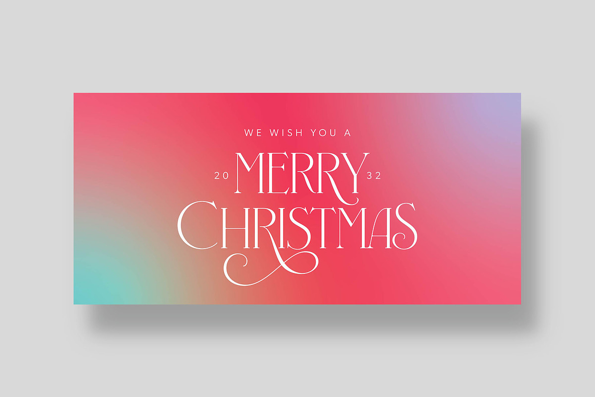 Christmas Gift Voucher Template, a Stationery Template by BrandPacks (Photo 3 of 5)