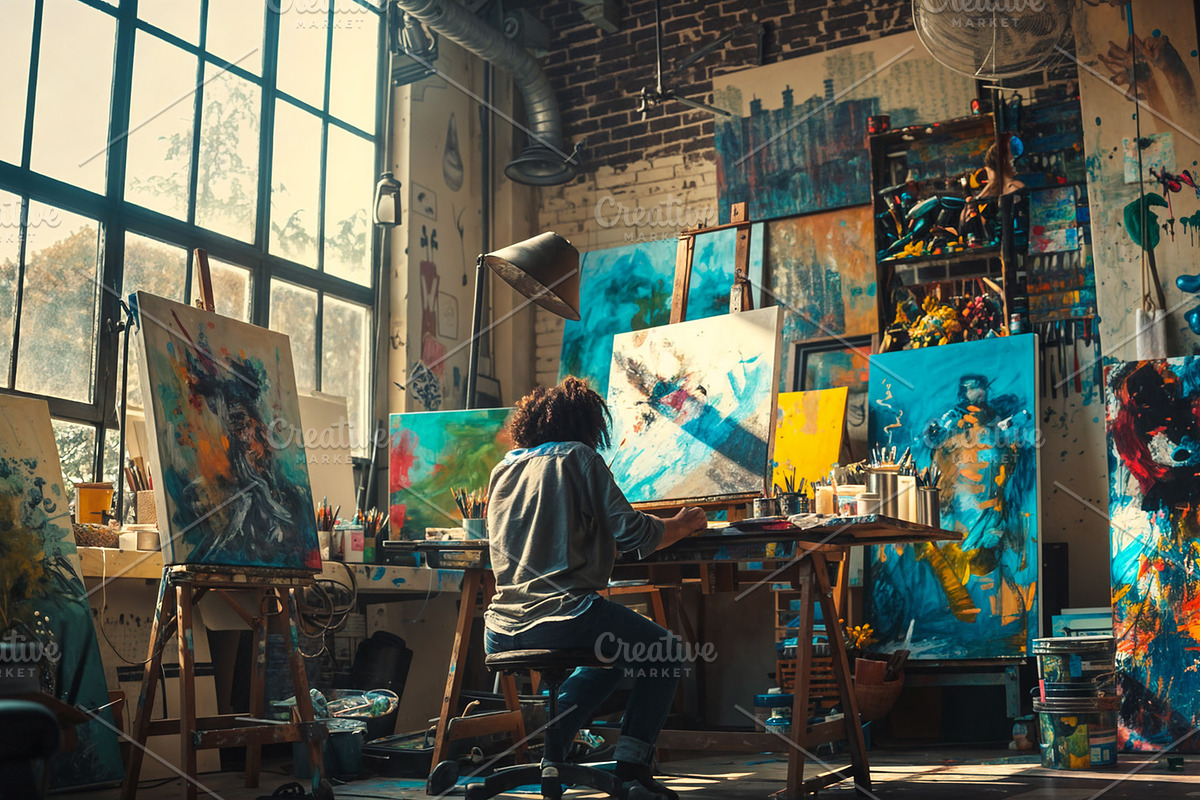 85 Artists in studio, an Arts & Entertainment Photo by Handmadefont (Photo 86 of 88)
