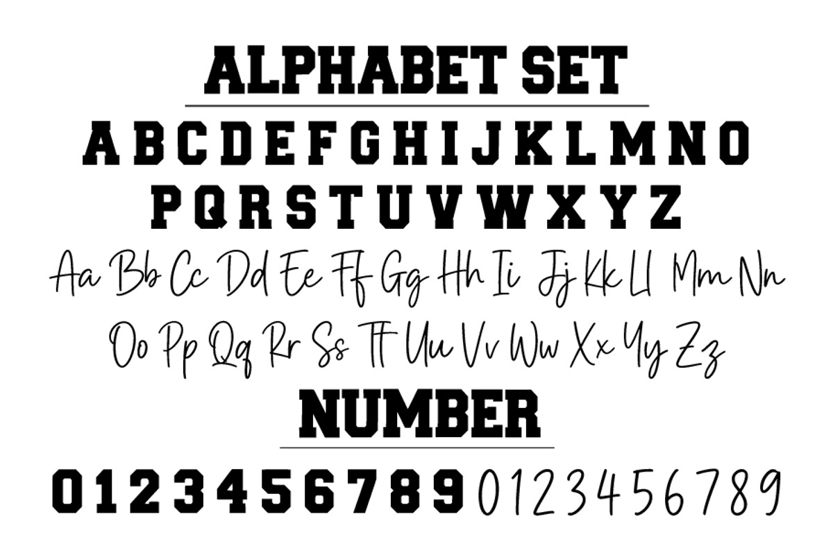 Sport Varsity, a Slab Serif Font by JASAKIB (Photo 2 of 8)